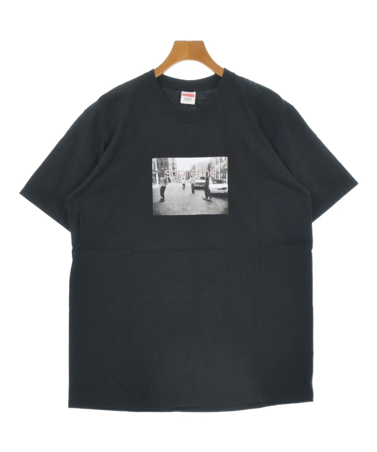 Supreme（シュプリーム）Tシャツ・カットソー 黒 サイズ:L メンズ