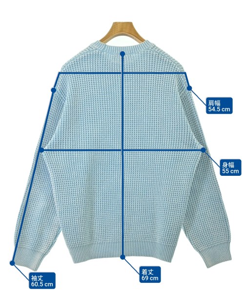 Supreme（シュプリーム）ニット・セーター 青 サイズ:M メンズ/2200687571079