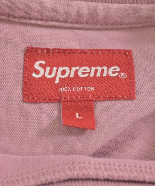 Supreme（シュプリーム）Tシャツ・カットソー ピンク サイズ:L メンズ/2200687983018