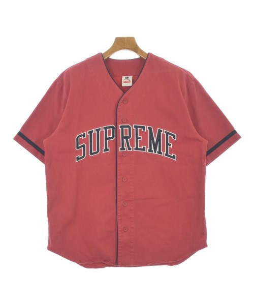 Supreme(シュプリーム)カジュアルシャツ 赤 サイズ:S/2200689148064
