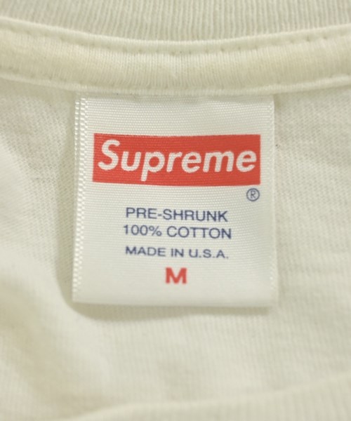 Supreme（シュプリーム）Tシャツ・カットソー 白 サイズ:M メンズ/2200689438011