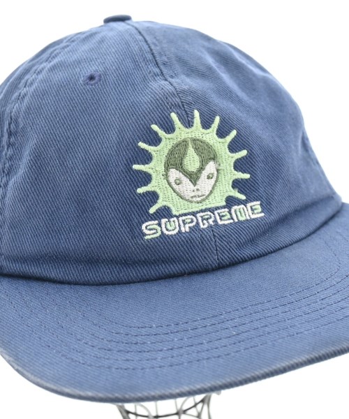 Supreme（シュプリーム）キャップ 紺 サイズ:- メンズ/2200689521010
