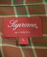 Supreme（シュプリーム）カジュアルシャツ 茶 サイズ:L メンズ/2200689137013