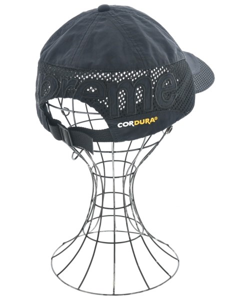 Supreme（シュプリーム）キャップ 黒 サイズ:- メンズ/2200689672033