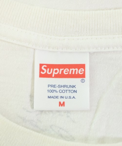 Supreme（シュプリーム）Tシャツ・カットソー 白 サイズ:M メンズ/2200685625033