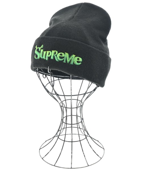 Supreme(シュプリーム)ニットキャップ・ビーニー 黒 サイズ:-/2200689975059