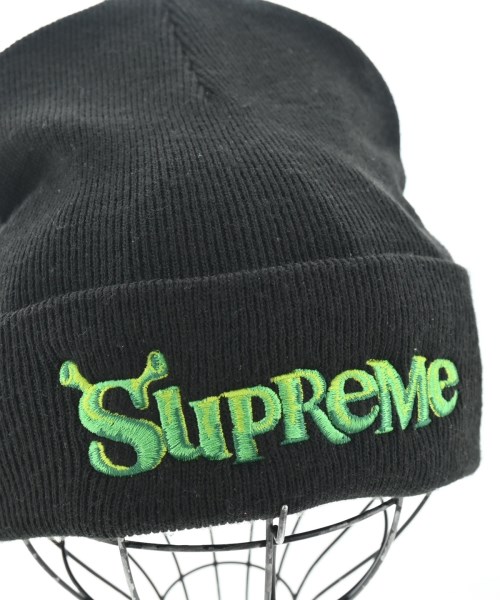 Supreme（シュプリーム）ニットキャップ・ビーニー 黒 サイズ:- メンズ/2200689975059