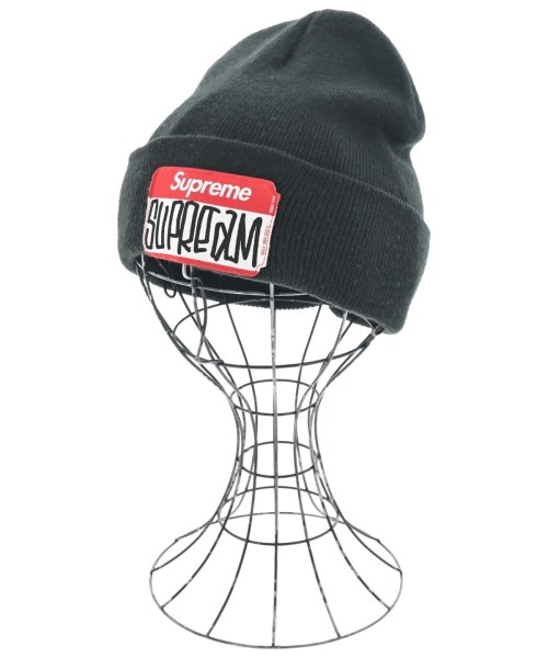 Supreme(シュプリーム)ニットキャップ・ビーニー 黒 サイズ:-/2200689975080