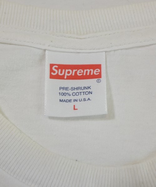Supreme（シュプリーム）Tシャツ・カットソー 白 サイズ:L メンズ/2200690012040