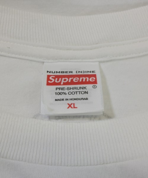 Supreme（シュプリーム）Tシャツ・カットソー 白 サイズ:XL メンズ/2200690012064
