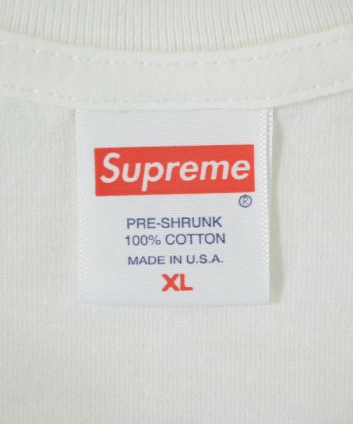 Supreme（シュプリーム）Tシャツ・カットソー 白 サイズ:XL メンズ/2200690094015