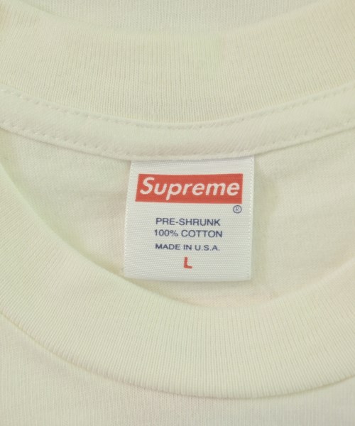 Supreme（シュプリーム）Tシャツ・カットソー 白 サイズ:L メンズ/2200690094022