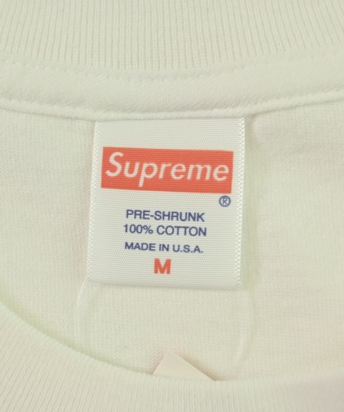 Supreme（シュプリーム）Tシャツ・カットソー 白 サイズ:M メンズ/2200690094077