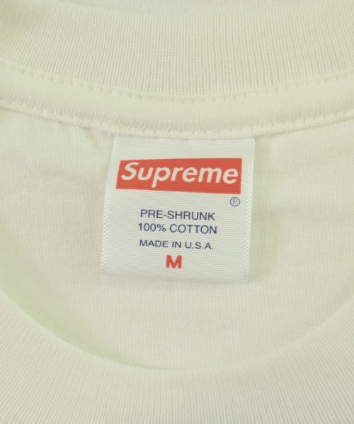 Supreme（シュプリーム）Tシャツ・カットソー 白 サイズ:M メンズ/2200690094138