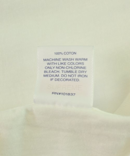 Supreme（シュプリーム）Tシャツ・カットソー 白 サイズ:M メンズ/2200690094138