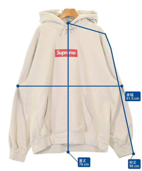 Supreme（シュプリーム）パーカー ベージュ サイズ:XL メンズ/2200690554069