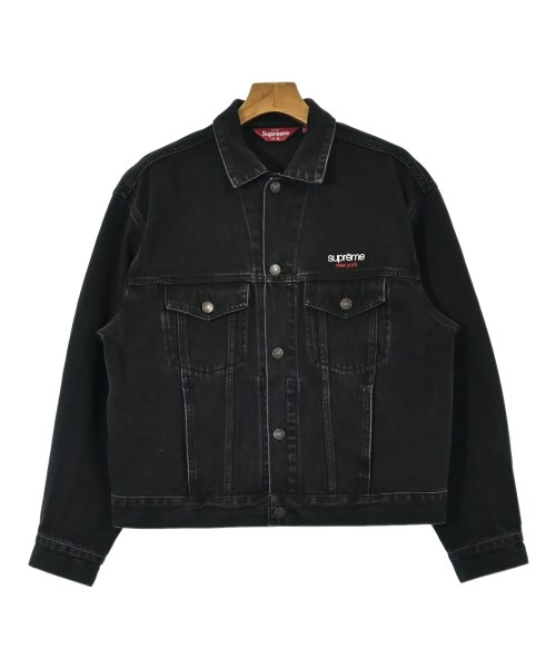 Supreme(シュプリーム)デニムジャケット 黒 サイズ:S/2200690683011
