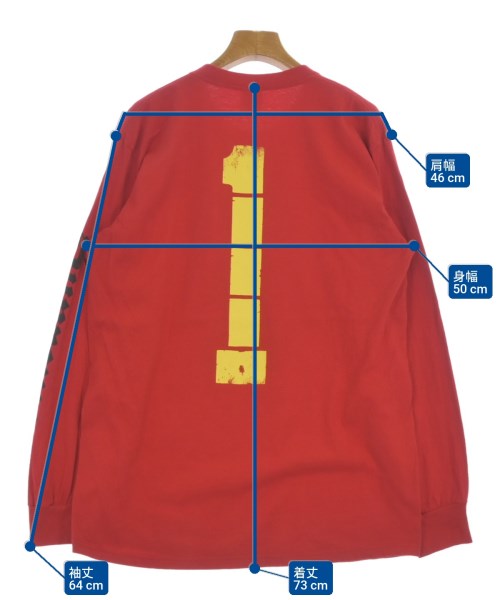 Supreme（シュプリーム）Tシャツ・カットソー 赤 サイズ:M メンズ/2200690823035