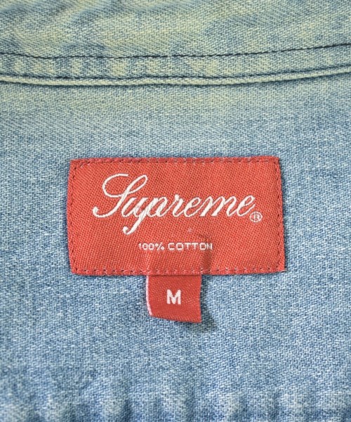 Supreme（シュプリーム）カジュアルシャツ 青 サイズ:M メンズ/2200690958065