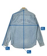 Supreme（シュプリーム）カジュアルシャツ 青 サイズ:M メンズ/2200690958065
