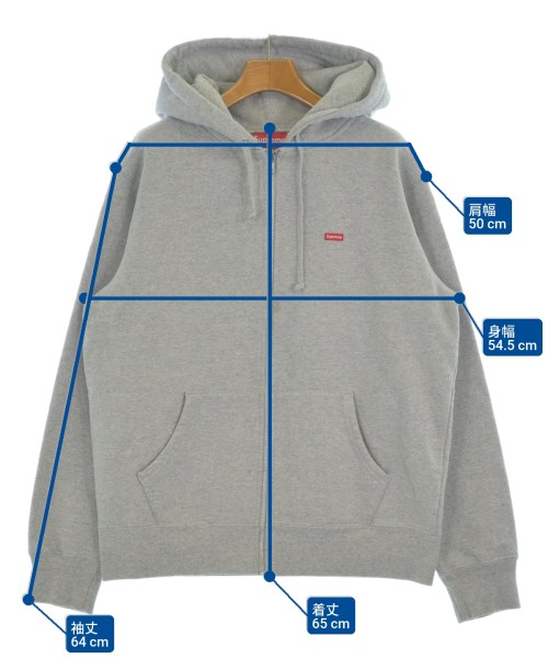 Supreme（シュプリーム）パーカー グレー サイズ:M メンズ/2200687269020
