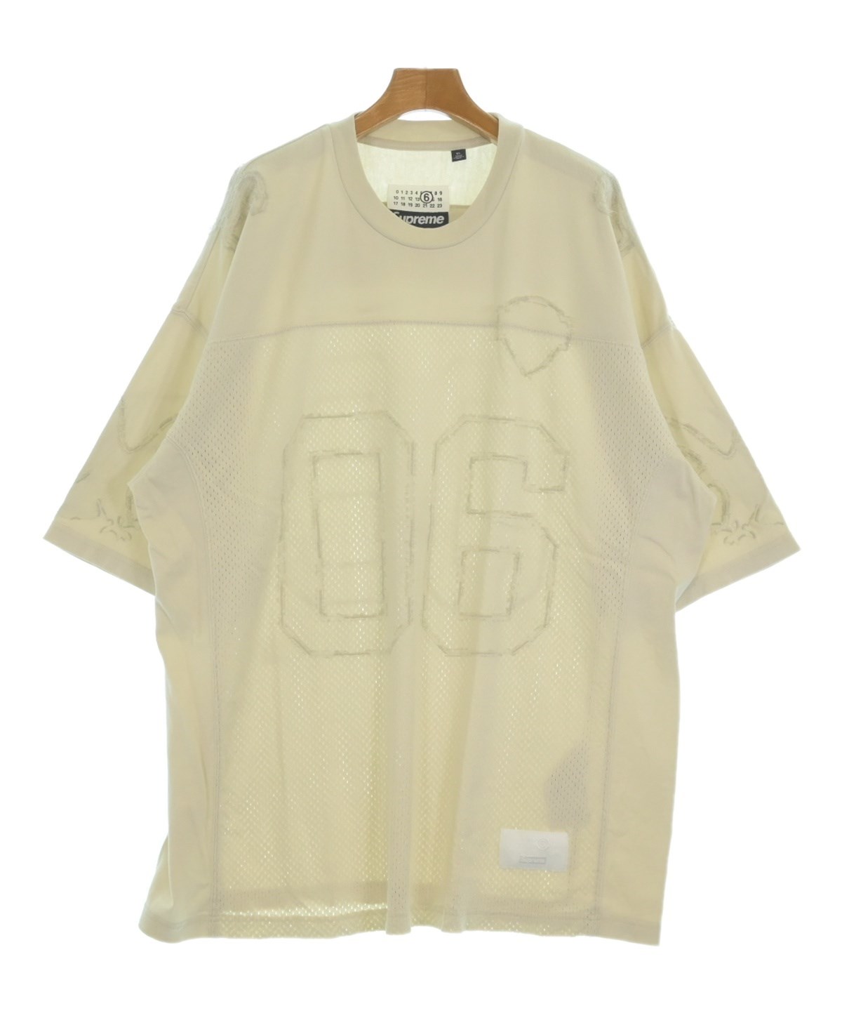 T*H様 【美品】Supreme コットンシャツ　ベージュ　XXL Supreme（シュプリーム）Tシャツ・カットソー ベージュ サイズ:XL