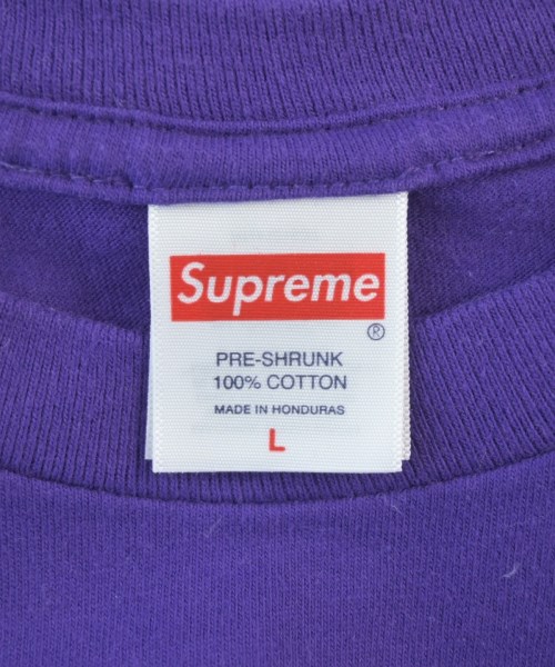 Supreme（シュプリーム）Tシャツ・カットソー 紫 サイズ:L メンズ/2200690951028