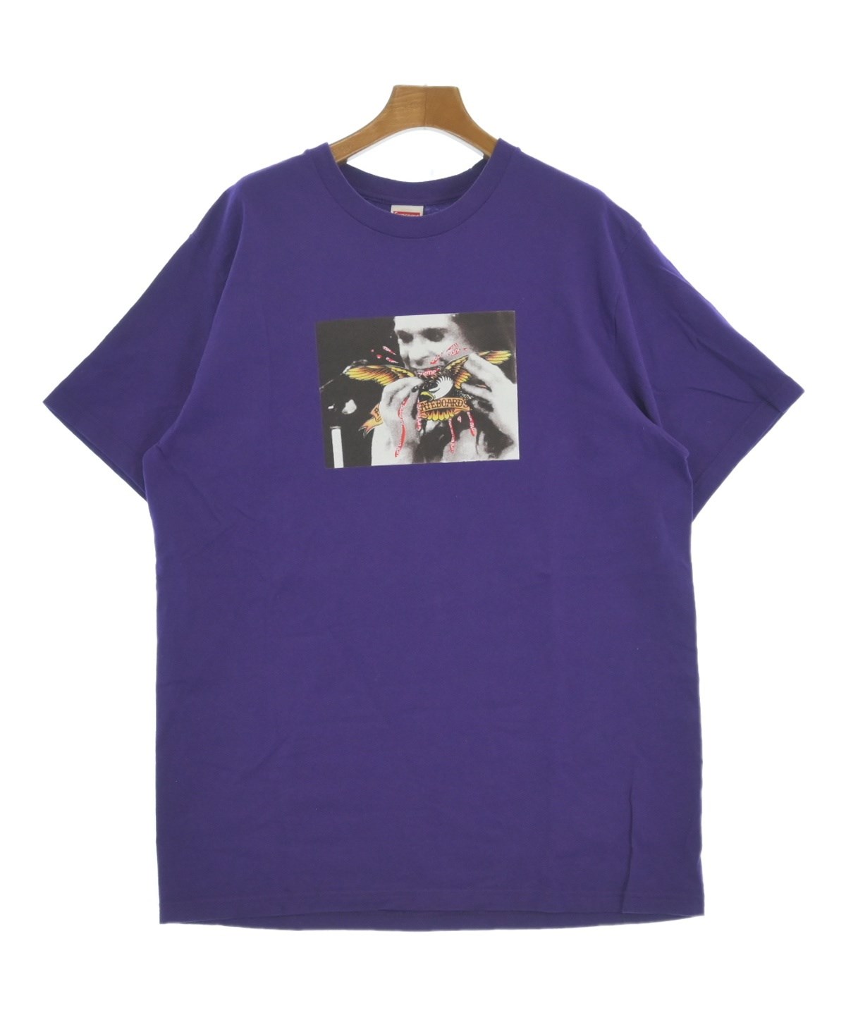 Supreme（シュプリーム）Tシャツ・カットソー 紫 サイズ:L メンズ