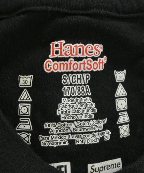 Supreme（シュプリーム）Tシャツ・カットソー 黒 サイズ:S メンズ/2200691549026