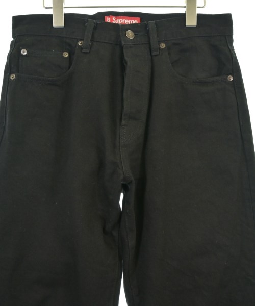 Supreme（シュプリーム）デニムパンツ 黒 サイズ:30(M位) メンズ/2200691549033