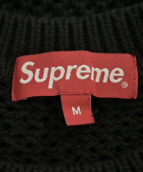 Supreme（シュプリーム）ニット・セーター 黒 サイズ:M メンズ/2200685517086