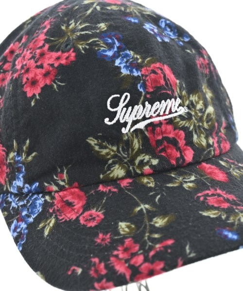 Supreme（シュプリーム）キャップ 黒 サイズ:- メンズ/2200692018033