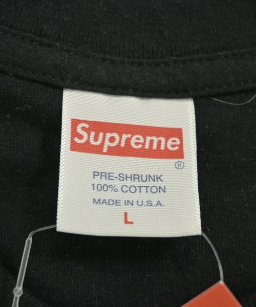 Supreme（シュプリーム）Tシャツ・カットソー 黒 サイズ:L メンズ/2200692268148