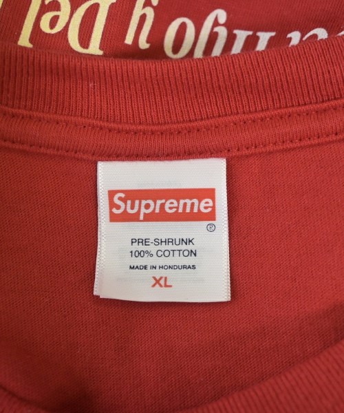 Supreme（シュプリーム）Tシャツ・カットソー 赤 サイズ:XL メンズ/2200692523049