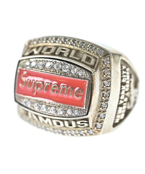 Supreme（シュプリーム）リング ゴールド サイズ:-(17号位) メンズ/2200692624012