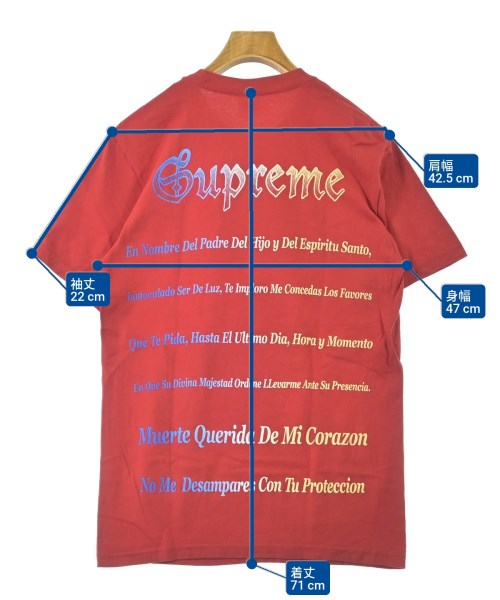 Supreme（シュプリーム）Tシャツ・カットソー 赤 サイズ:S メンズ/2200692632055