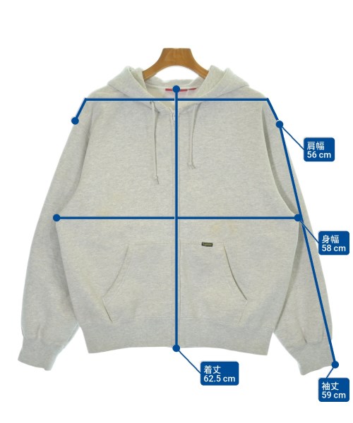 Supreme（シュプリーム）パーカー グレー サイズ:S メンズ/2200691998152