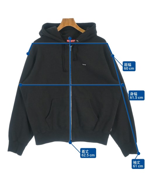 Supreme（シュプリーム）パーカー 黒 サイズ:S メンズ/2200692740163