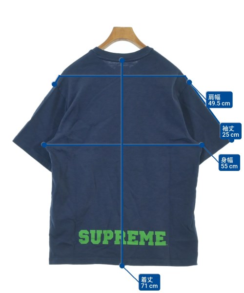 Supreme（シュプリーム）Tシャツ・カットソー 紺 サイズ:M メンズ/2200692809082