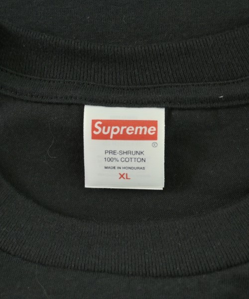 Supreme（シュプリーム）Tシャツ・カットソー 黒 サイズ:XL メンズ/2200693140115