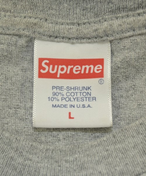 Supreme（シュプリーム）Tシャツ・カットソー グレー サイズ:L メンズ/2200693280026