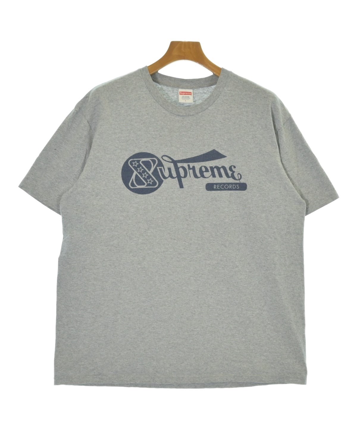 Supreme（シュプリーム）Tシャツ・カットソー グレー サイズ:L メンズ