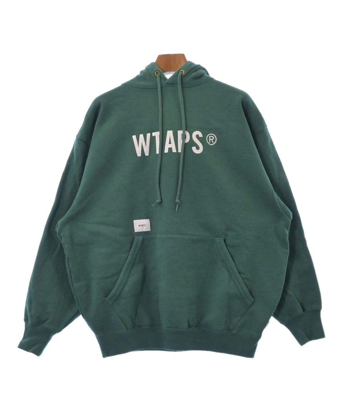WTAPS（ダブルタップス）パーカー 緑 サイズ:02(M位) メンズ 