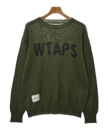 WTAPS（ダブルタップス）ニット・セーター カーキ サイズ:01(S位