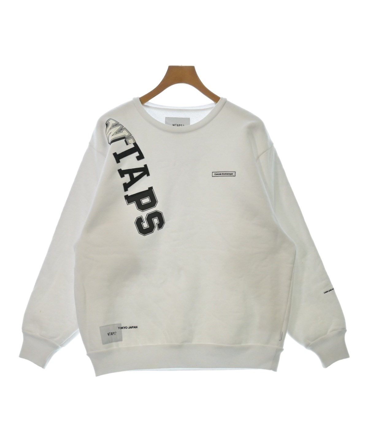 中古 ダブルタップス スウェット WTAPS(ダブルタップス)スウェット 白 サイズ:2(M位) メンズ