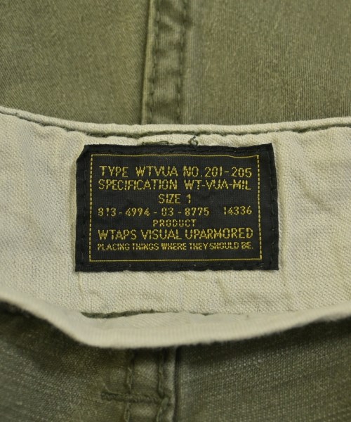 WTAPS（ダブルタップス）ショートパンツ カーキ サイズ:1(S位) メンズ/2200556058274