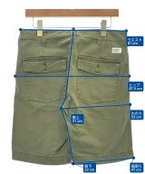 WTAPS（ダブルタップス）ショートパンツ カーキ サイズ:1(S位) メンズ/2200556058274
