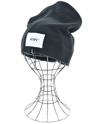 WTAPS（ダブルタップス）ニットキャップ・ビーニー 黒 サイズ:- メンズ