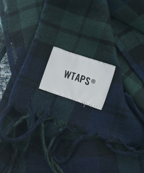 WTAPS（ダブルタップス）マフラー 緑 サイズ:- メンズ/2200634574146