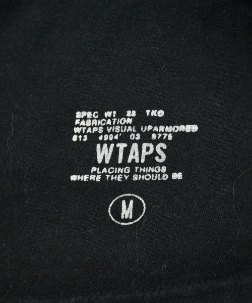 WTAPS（ダブルタップス）Tシャツ・カットソー 黒 サイズ:M メンズ/2200620963329